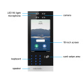 Système d&#39;interphone de porte vidéo Smart Bell avec 6unités